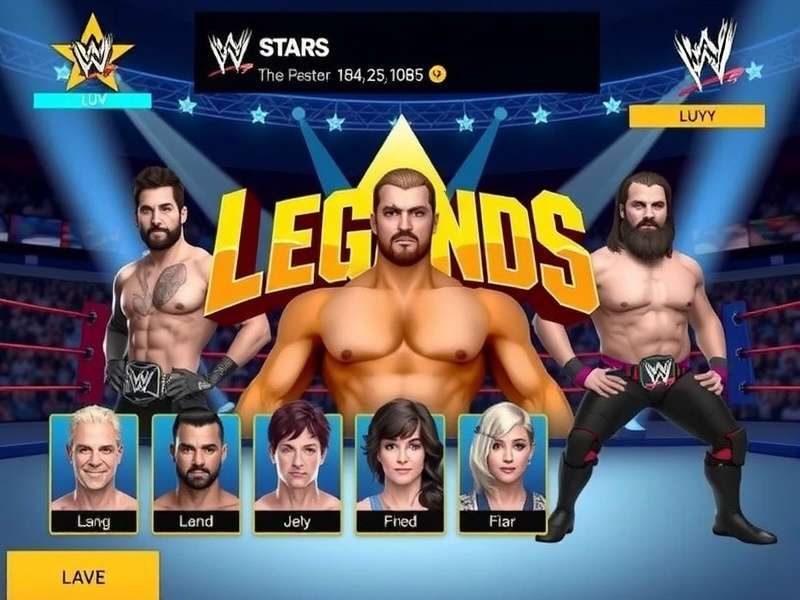 Legends Wrestling Star Character Roster